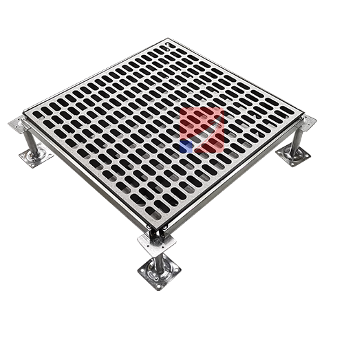 沈飛防靜電格柵通風(fēng)地板(大腰孔)